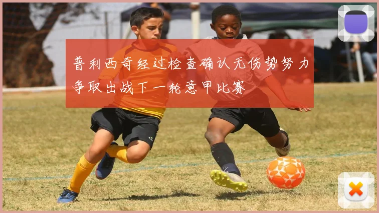 普利西奇经过检查确认无伤势努力争取出战下一轮意甲比赛